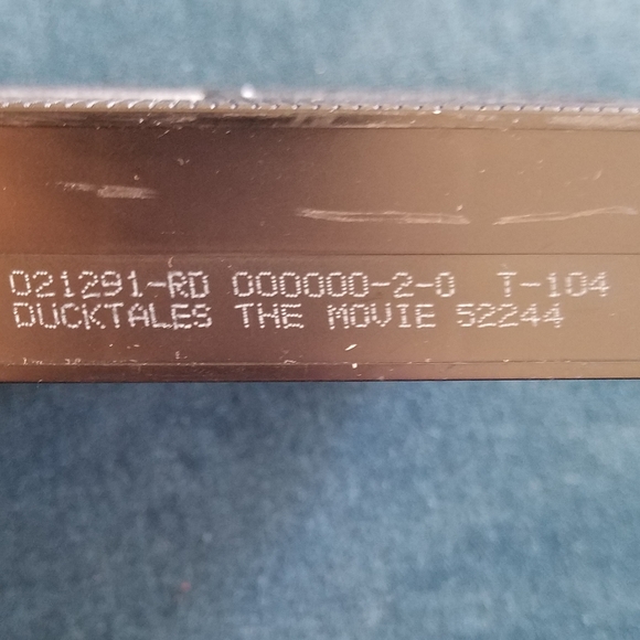 DuckTales Treasure of the Lost Lamp (1991 VHS) - Picture 5 of 7